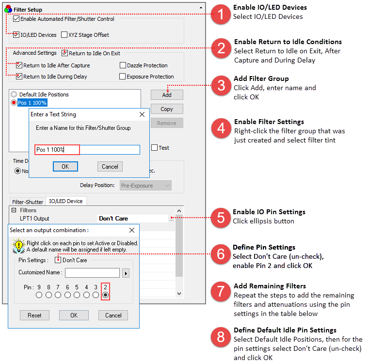 Filter Setup DG4 